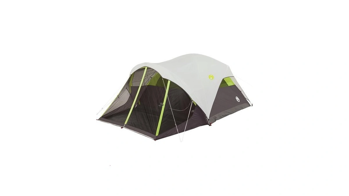 Coleman Steel Creek 6-person Tent With Screened Porch & Integrated