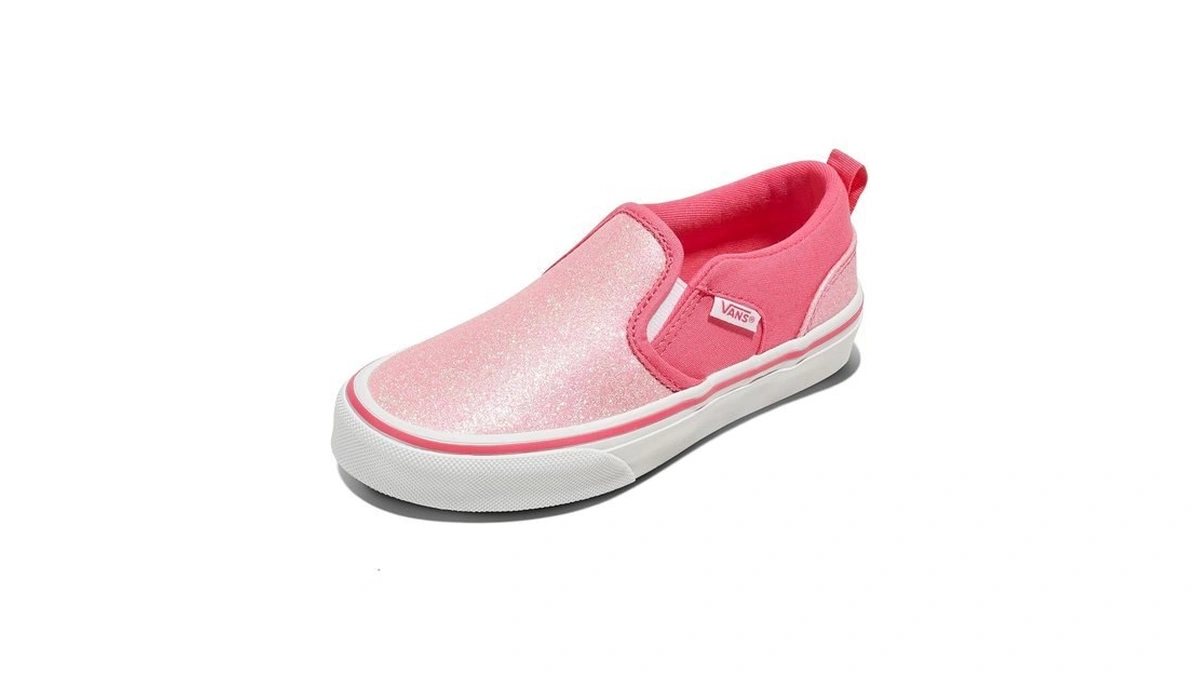 Vans Kids' Asher Slip-on Shoe - Girls' Sneakers For Everyday