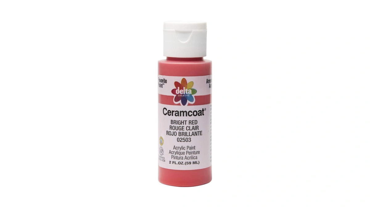 Delta Creative Ceramcoat Acrylic Paint In Assorted Colors (2 Oz),