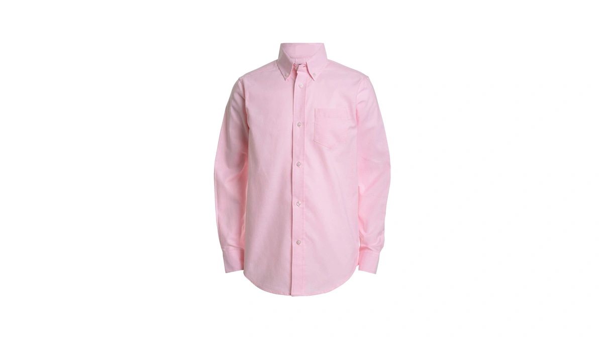 Izod Kids Boys 8-20 Long Sleeve Solid Buttondown Dress Shirt,