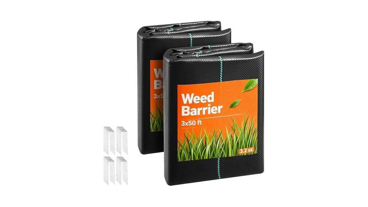 Vevor 3x100ft 3.2oz Weed Barrier Fabric Heavy Duty, Landscape Fabric,