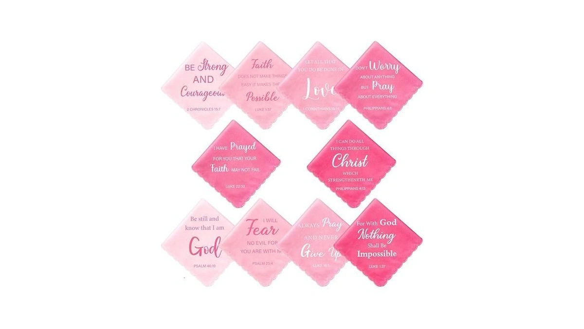 Lemonsecret 10 Pcs Pink Mother's Day Christian Gift For Women