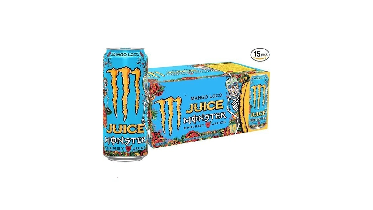 Monster Energy Juice Monster Mango Loco, Energy Drink, 16 Ounce