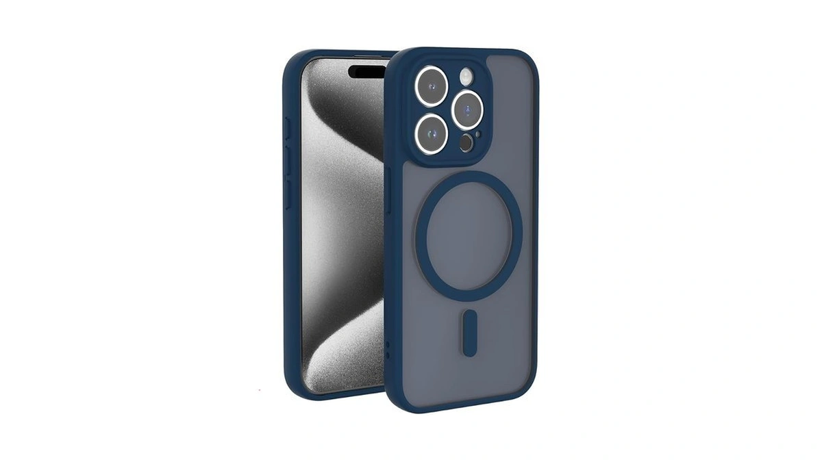 K Tomoto Magnetic Case Compatible With Iphone 15 Pro Translucent