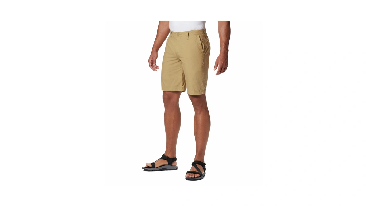 Columbia Mens Washed Out Hiking Short, Crouton, 46 X 10