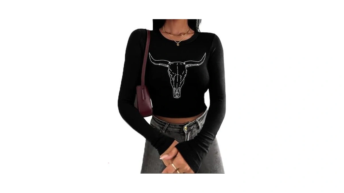 Tewmeu Cowgirl Outfits For Women Sparkly Western Country Concert Graphic