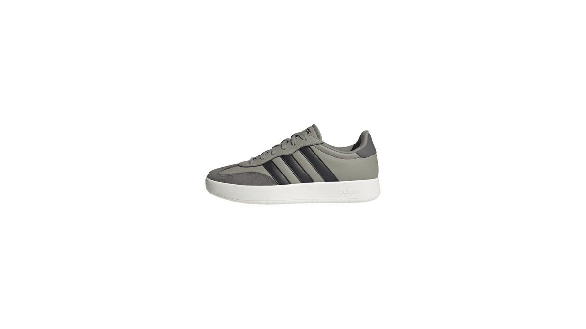 Adidas Men's Barreda, Putty Beige/black/charcoal, 4