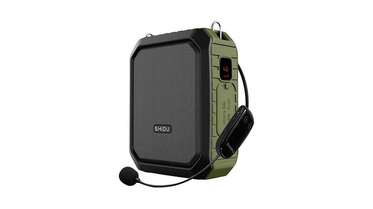 Voice Amplifier With Wireless Headset Mic - 18w 4400mah Rechargeable