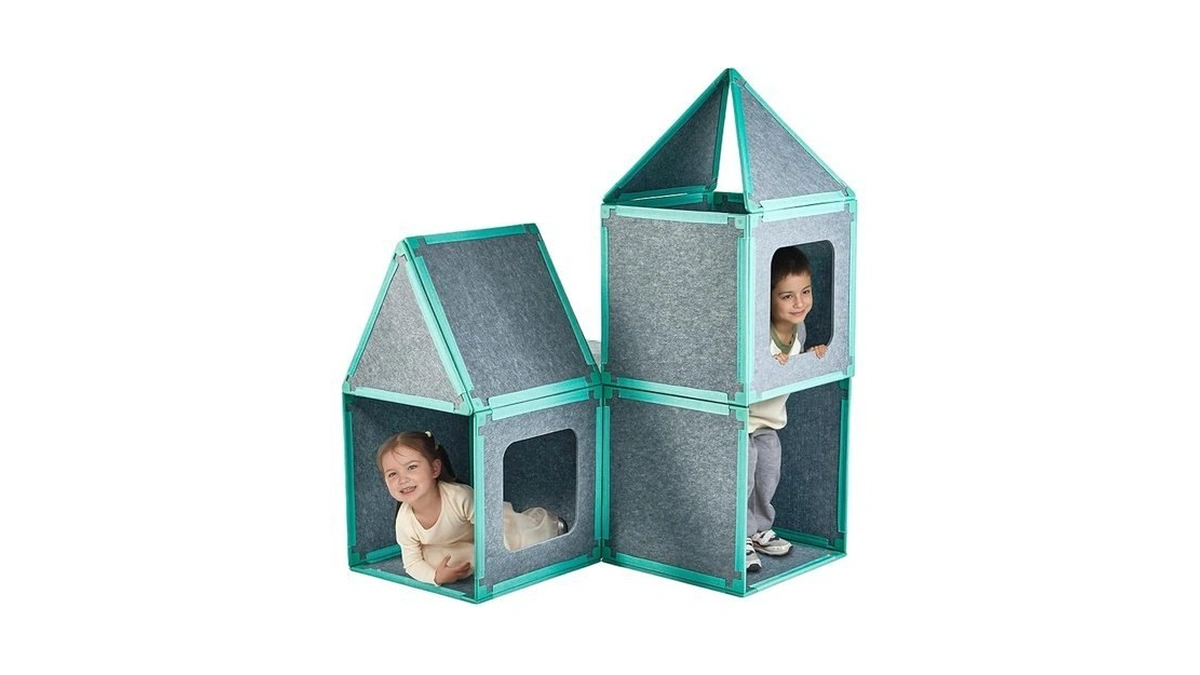 Umoving 20-piece Magnetic Fort Building Kit For Kids – Giant