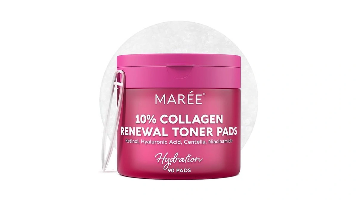 Maree Collagen Acne Clearing Polishes - Toner Pads With Retinol