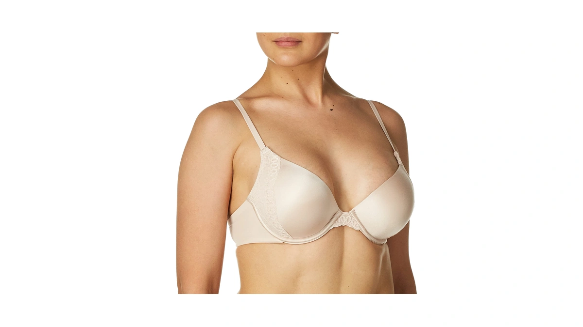 Maidenform Women's Natural Boost Demi Bra 09428, Sandshell, 34d