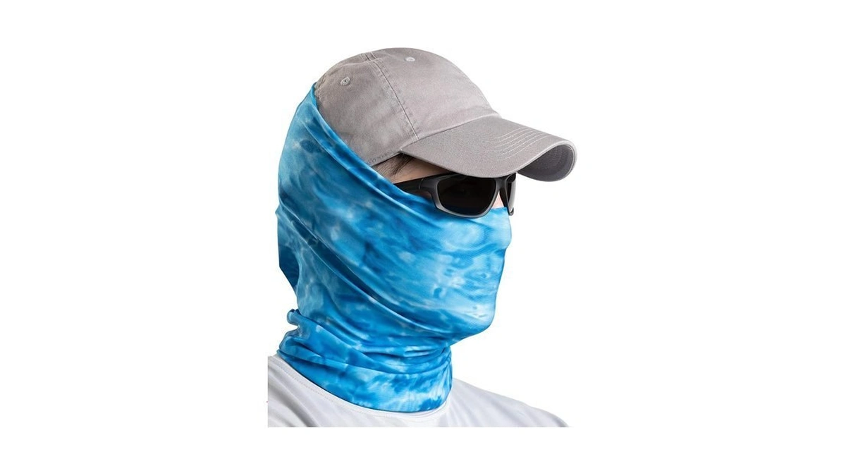 Aqua Design Fishing Hunting Masks Neck Gaiter: Men And Youth
