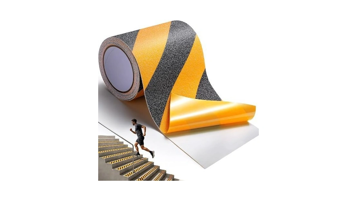 Gsbomzap Anti Slip Tape, 6in X 16ft Non Skid Traction