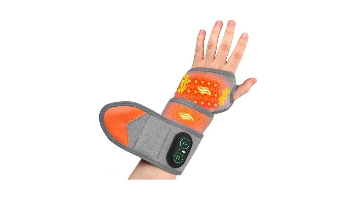 Cordless Wrist Heats Gray