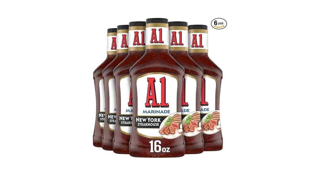 A.1. Steakhouse New York Marinade (16 Oz Bottles, Pack Of
