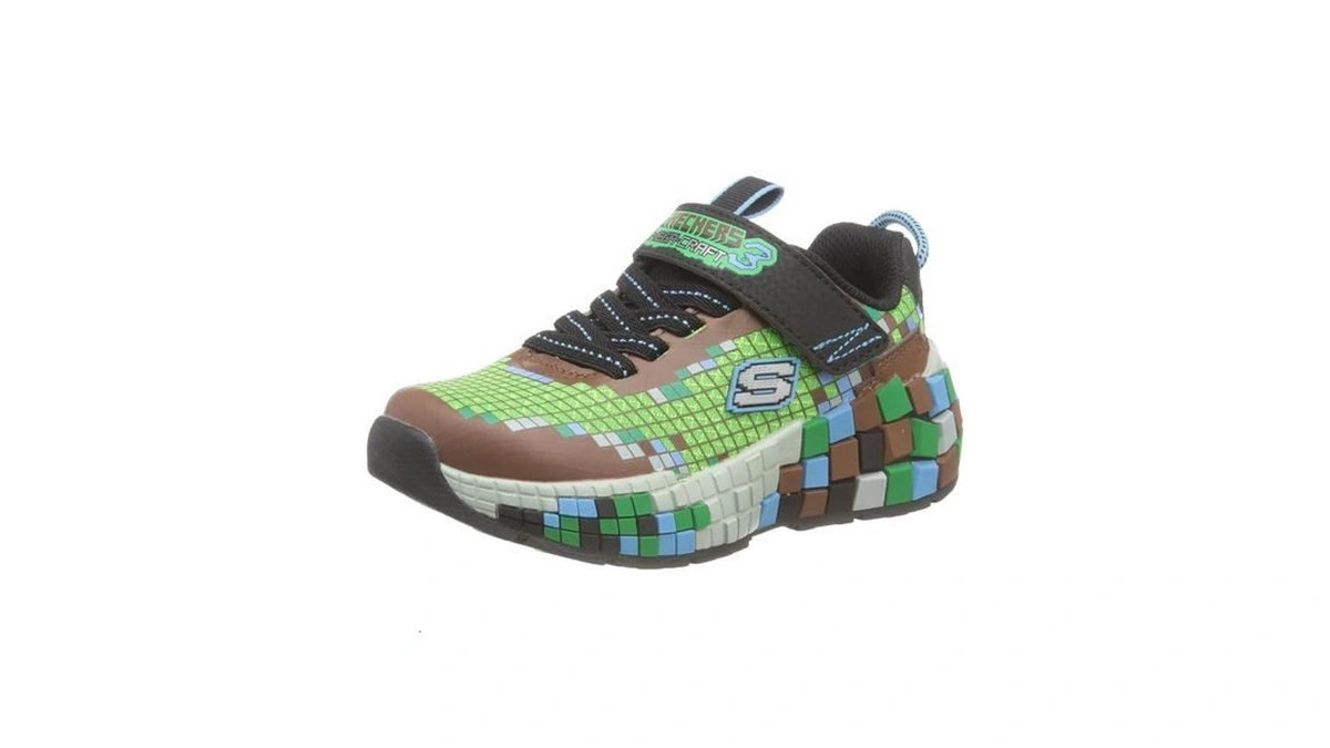 Skechers Mega-craft 3.0 Sneaker, Brown/multi, 1 Us Unisex Little Kid