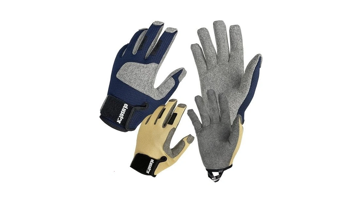 Nimble Control Work Gloves - 100% Tactile Feel,patented Wrap-finger Fit,knuckle
