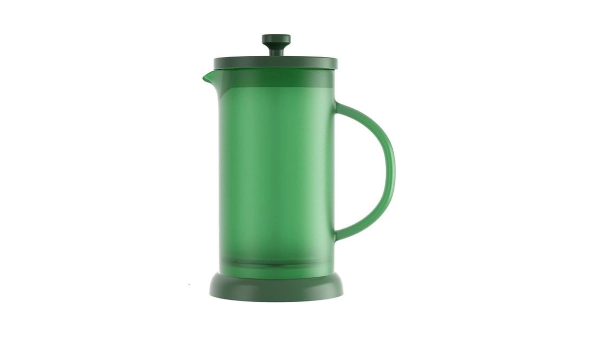 Ezzntial French Press Coffee Maker Heat Resistant Durable Borosilicate Frosted