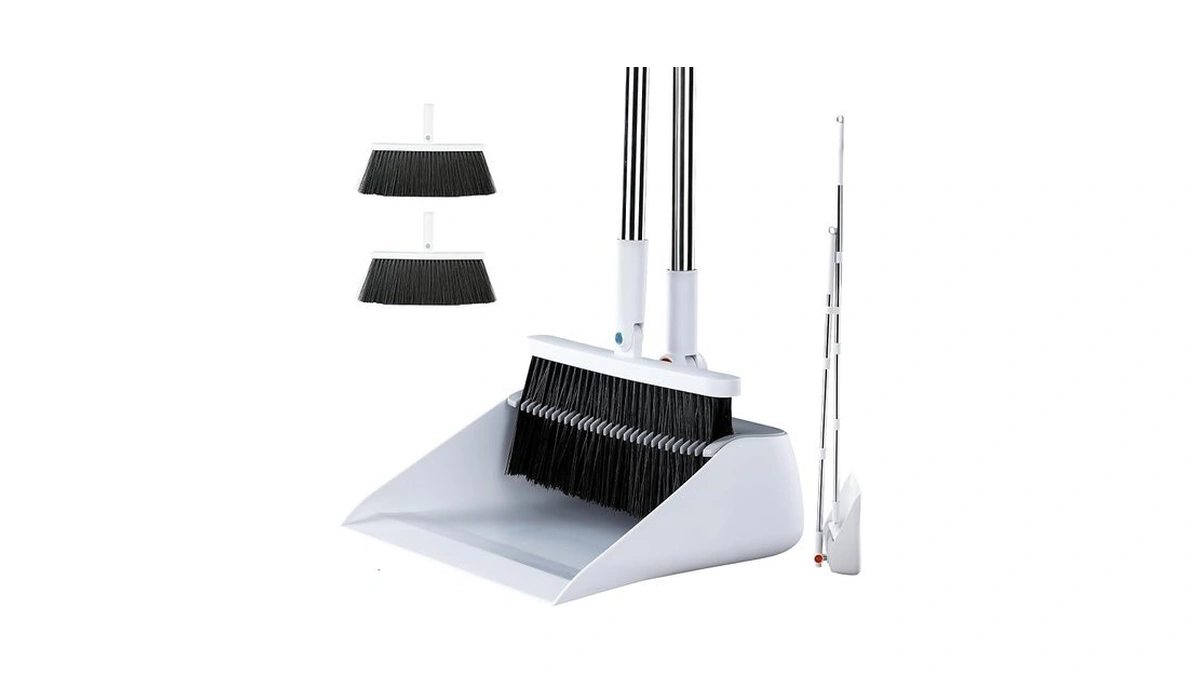 Mopall Broom With Dustpan Combo Set With 53" Extra Long