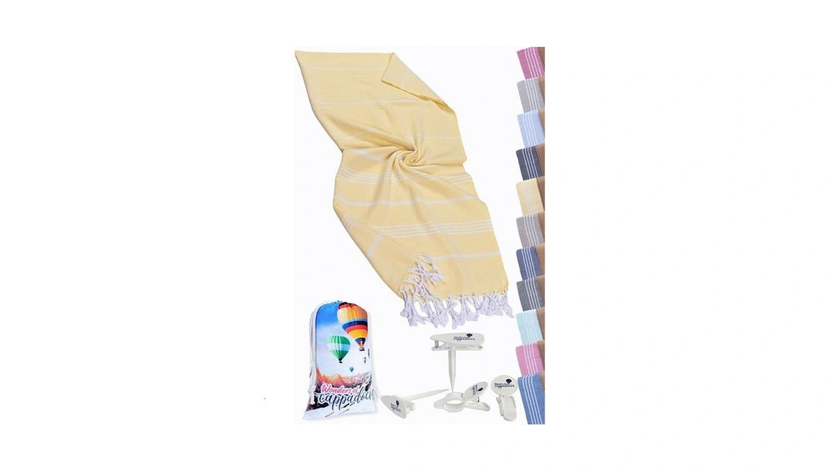 Oversized Beach Towels For Adults With Sand Anchor Clip– (70