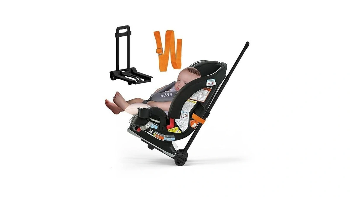 Car Seat Stroller, Car Seat Carrier For Airport With Wheels