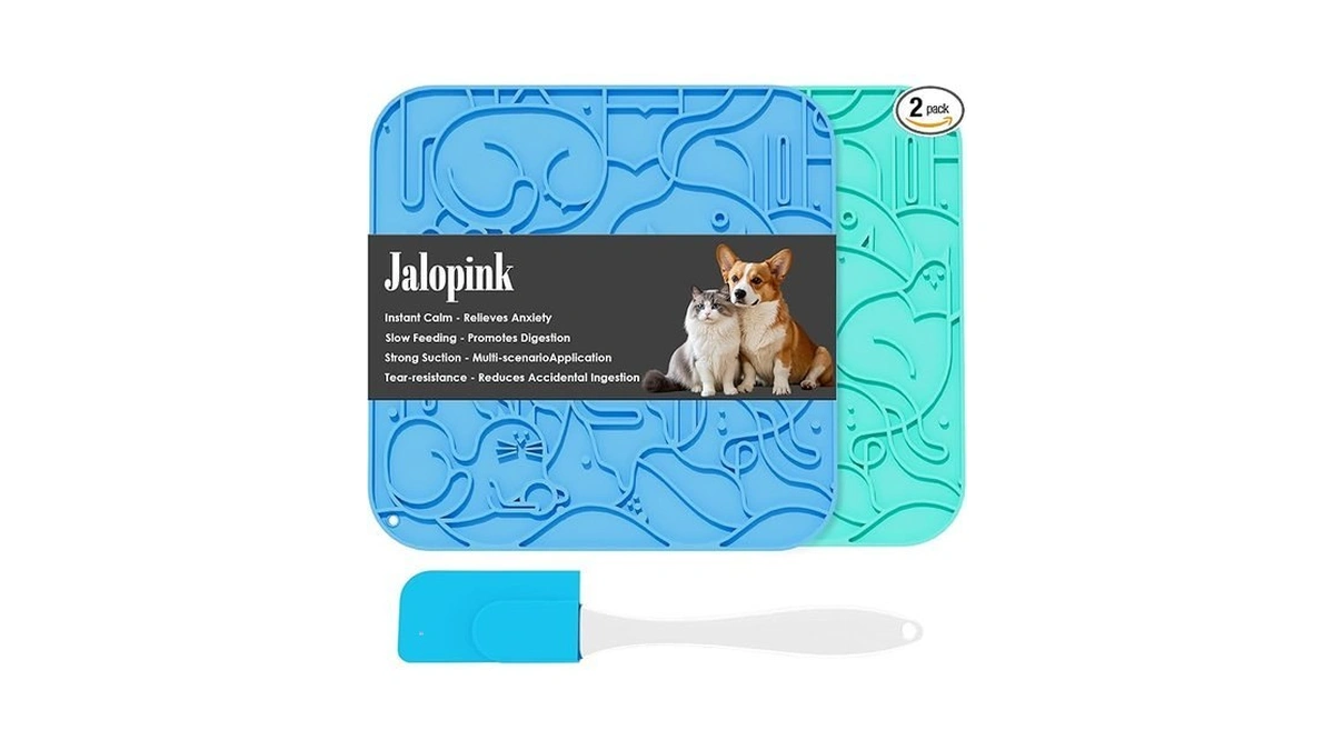 Jalopink Lick Mat For Dogs & Cats,dog Lick Mat With