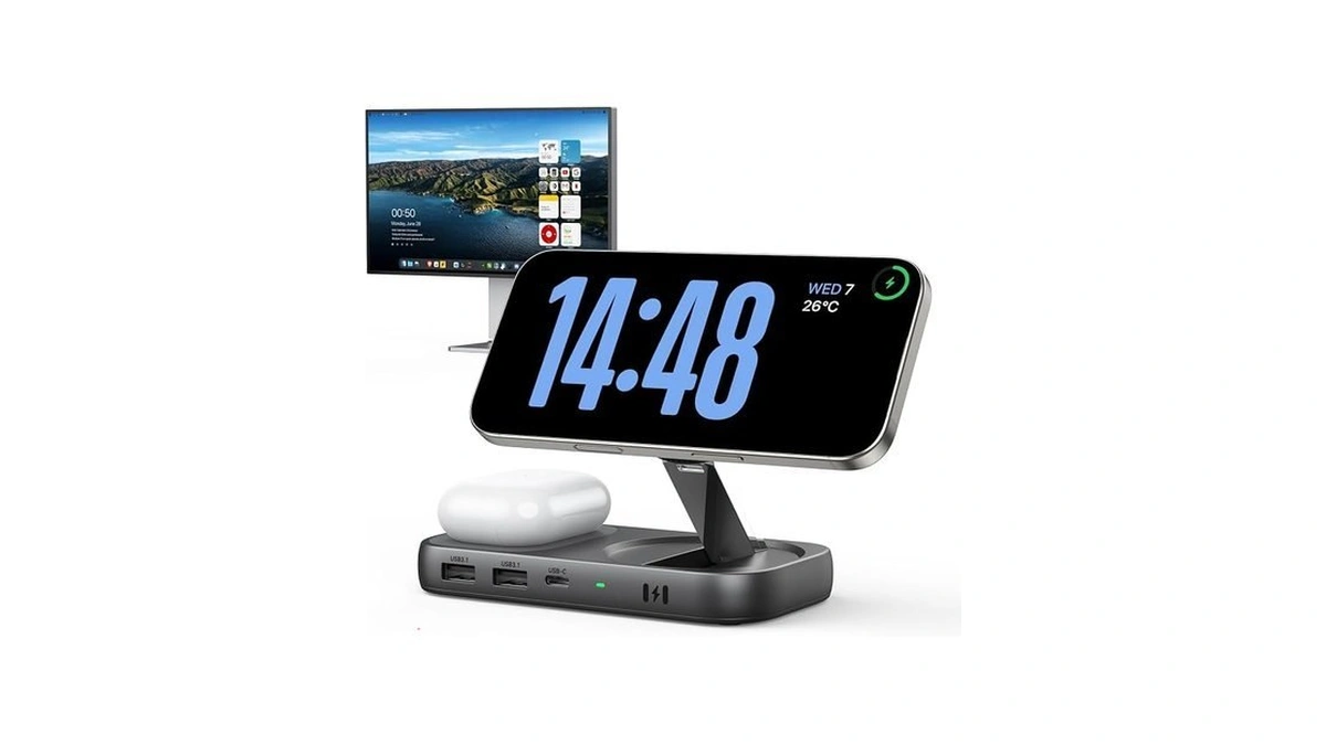 Selore Usb C Hub With Wireless Charging For Macbook: 4k@60hz