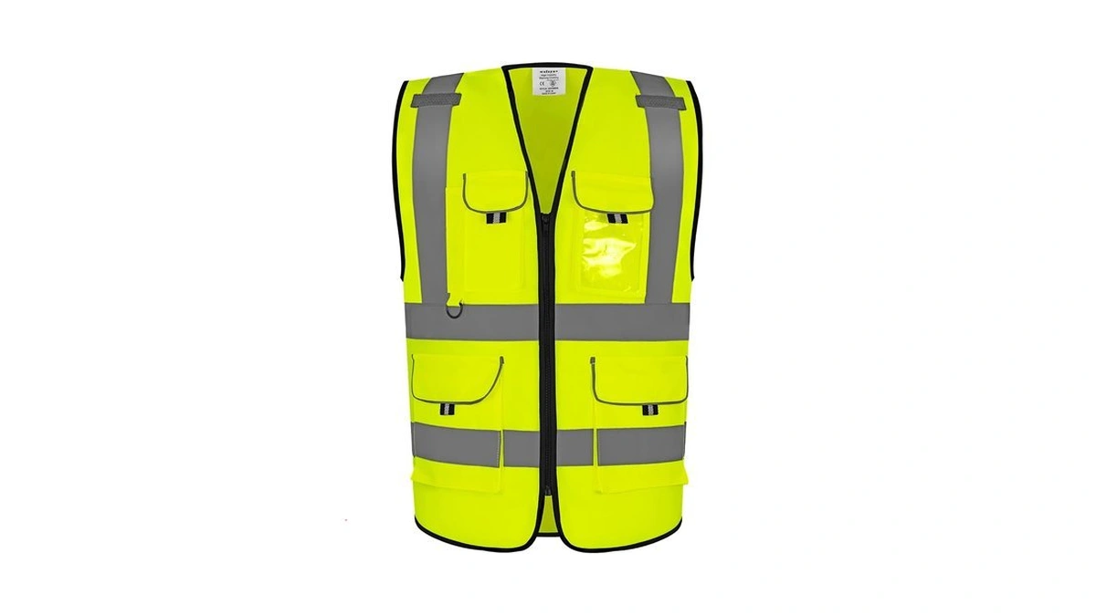Wefeyuv Reflective Safety Vest Ansi Class 2 High Visibility Construction