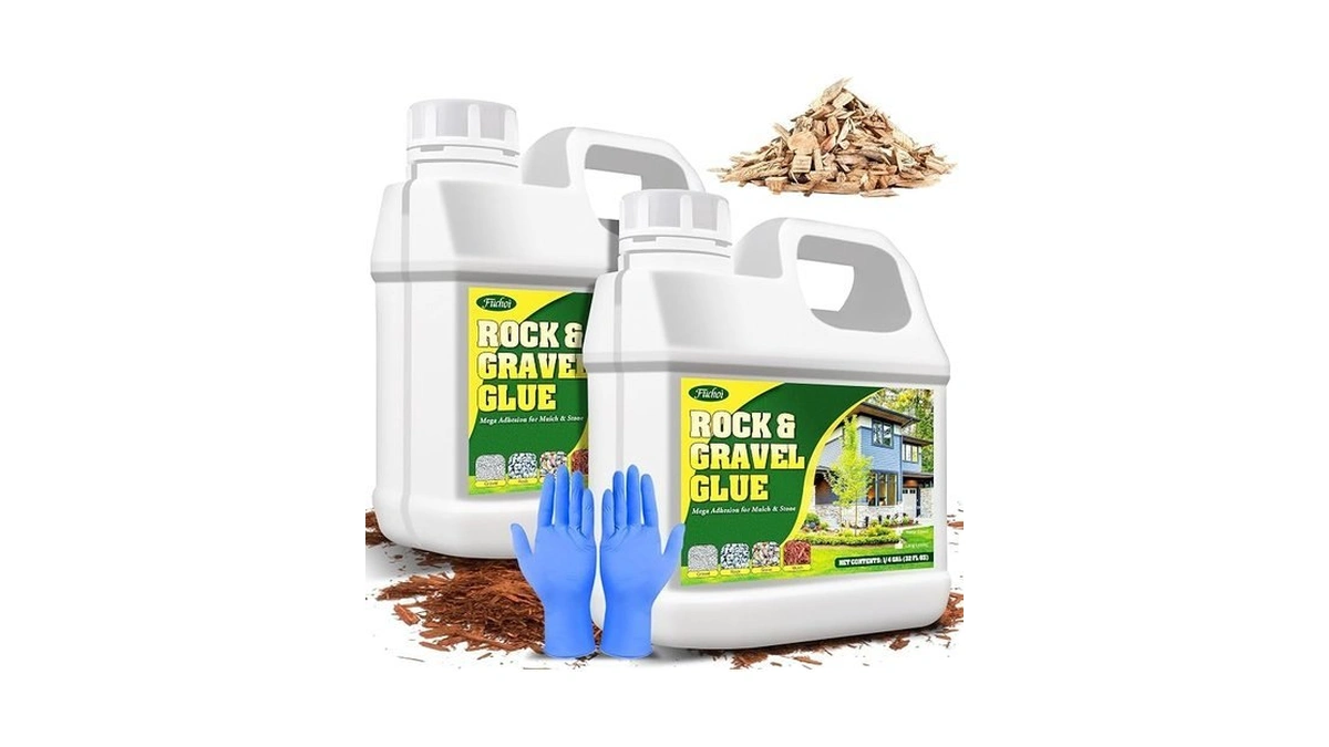 Mulch Glue, Rock Glue 0.5 Gallon / 64oz - Fast