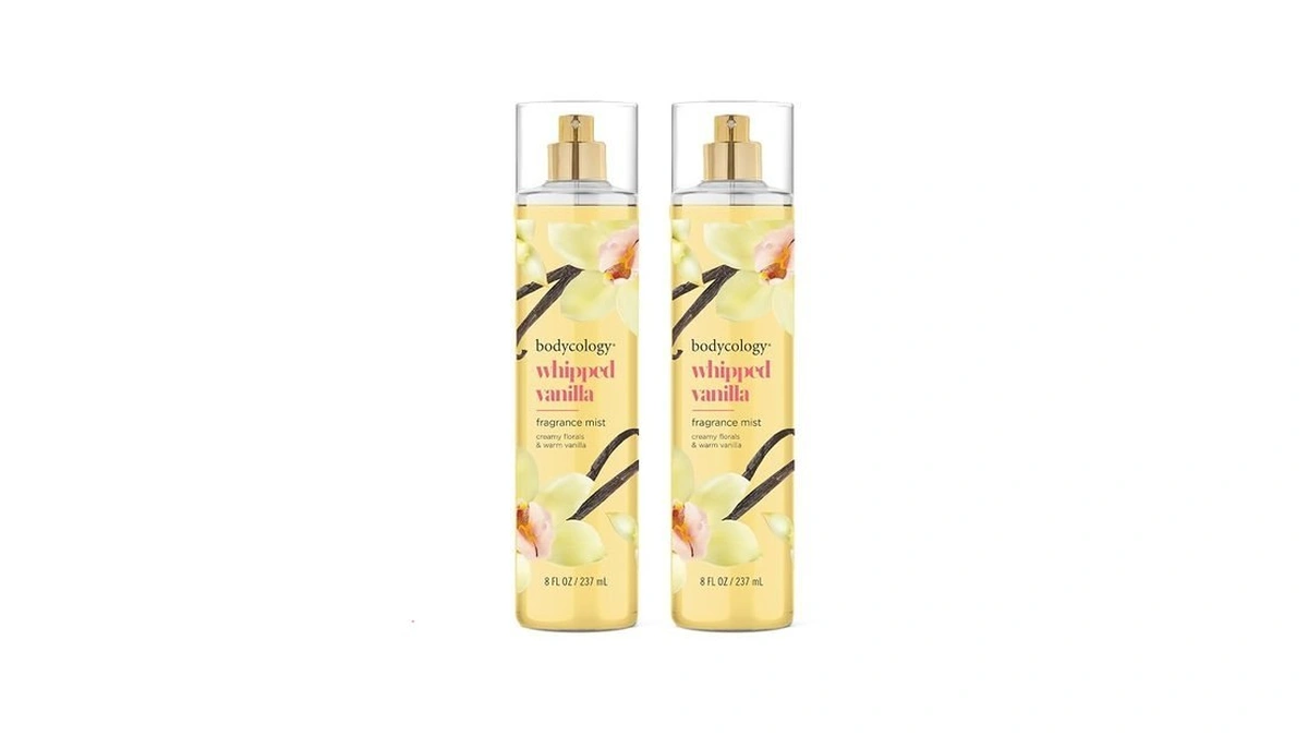Bodycology Long-lasting Fragrance Body Mist, Whipped Vanilla, 8 Fl Oz