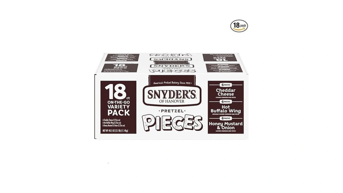 Snyder's Of Hanover Pretzel Pieces, Variety Pack Of Pretzels Individual