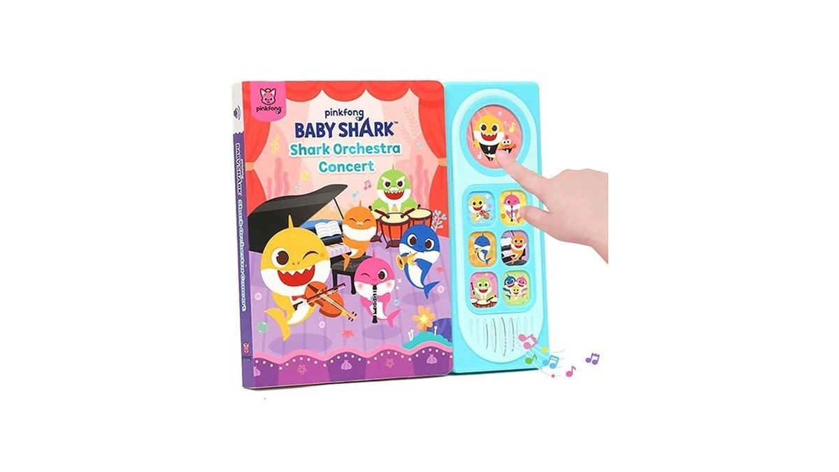 Pinkfong Baby Shark Family Orchestra Concert Sound Book - Interactive