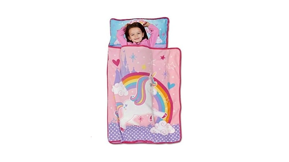 Baby Boom Fun House Unicorn Kids Nap Mat Set –