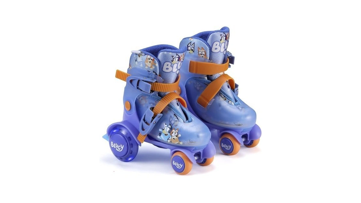 Bluey - Trainer Skates For Kids, Light Up Led Wheels,
