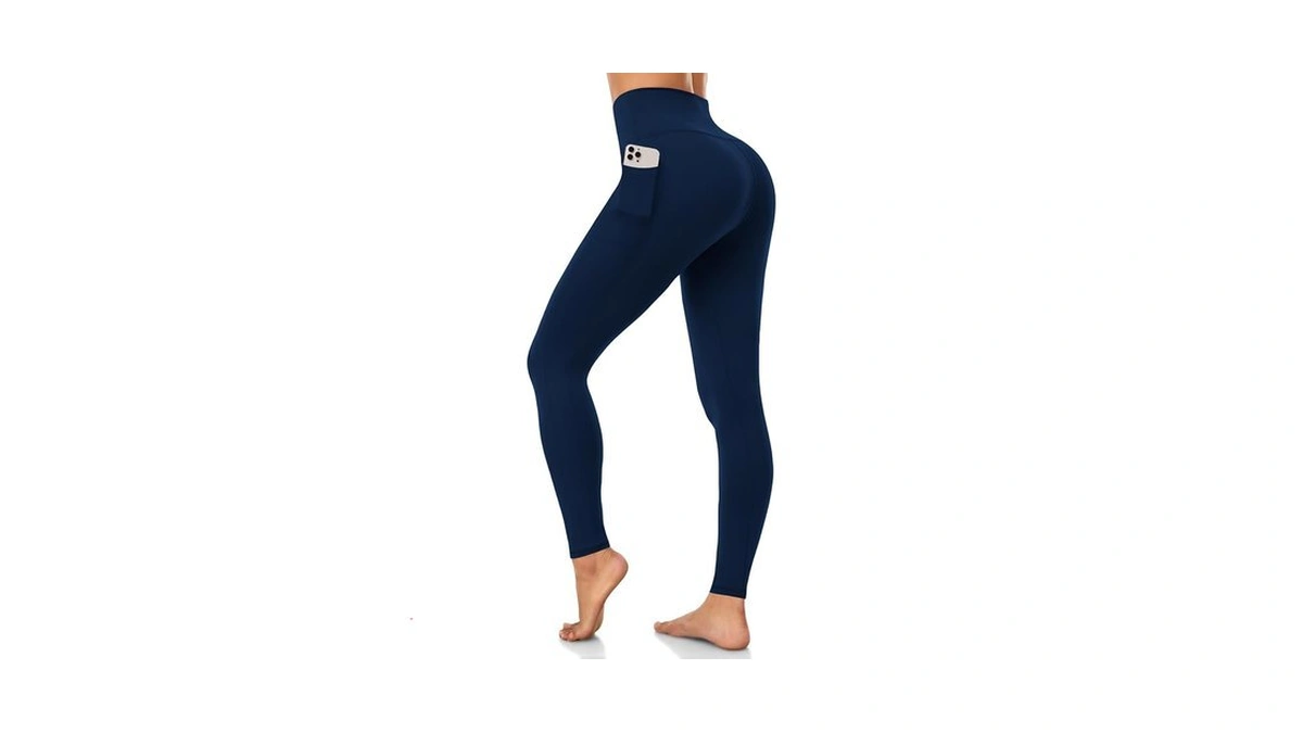 High Waisted Leggings For Women With Pockets - Tummy Control