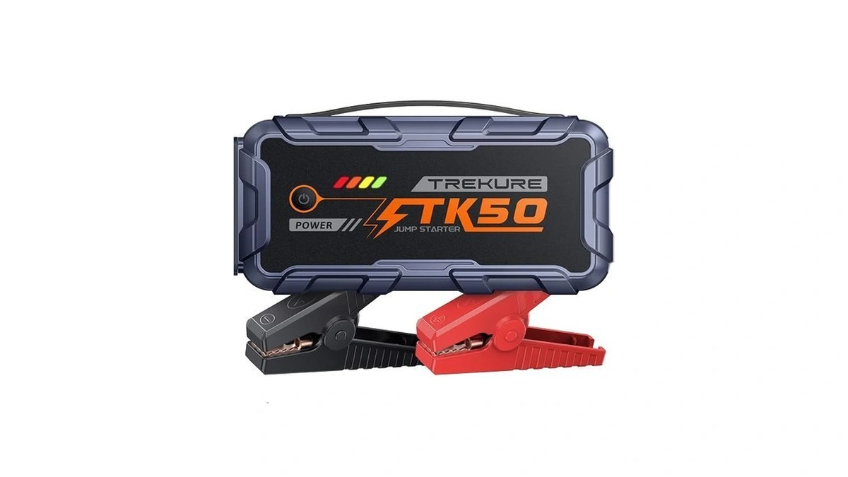 Trekure Car Battery Jump Starter 8000a 26800mah, Portable Car Jump