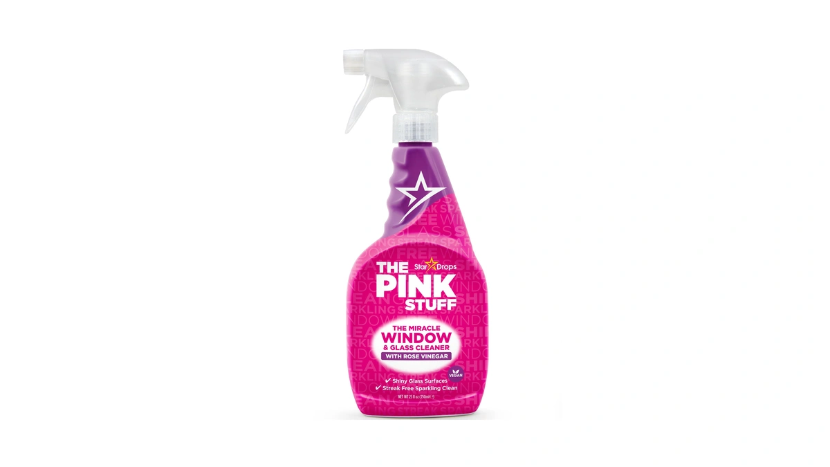 The Pink Stuff Stardrops Miracle Window And Glass Cleaner With