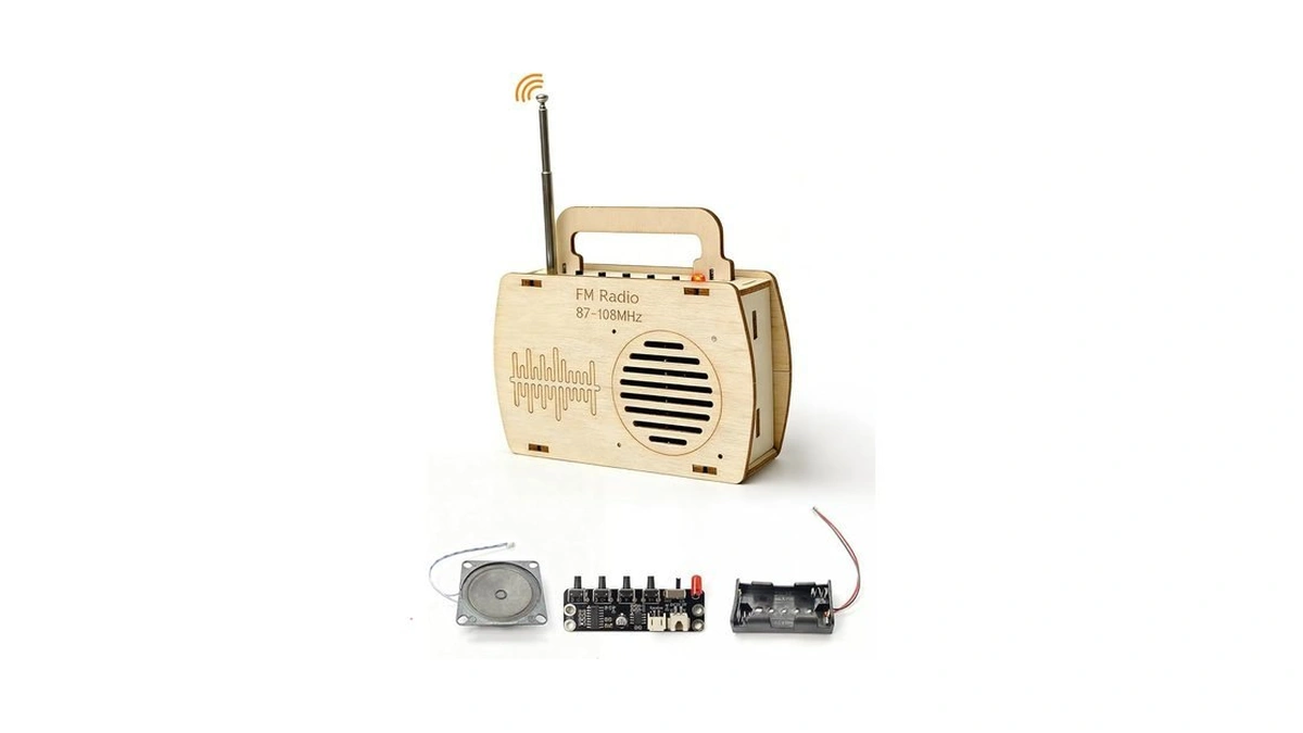 Stem Toys Diy Radio Kit Science Kits For Kids Age