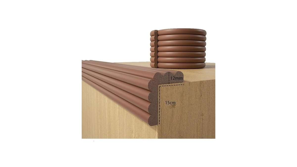 Baby Proofing Wall Corner Protector,edge Guard Corner Protector,6.56ft Thinken Soft