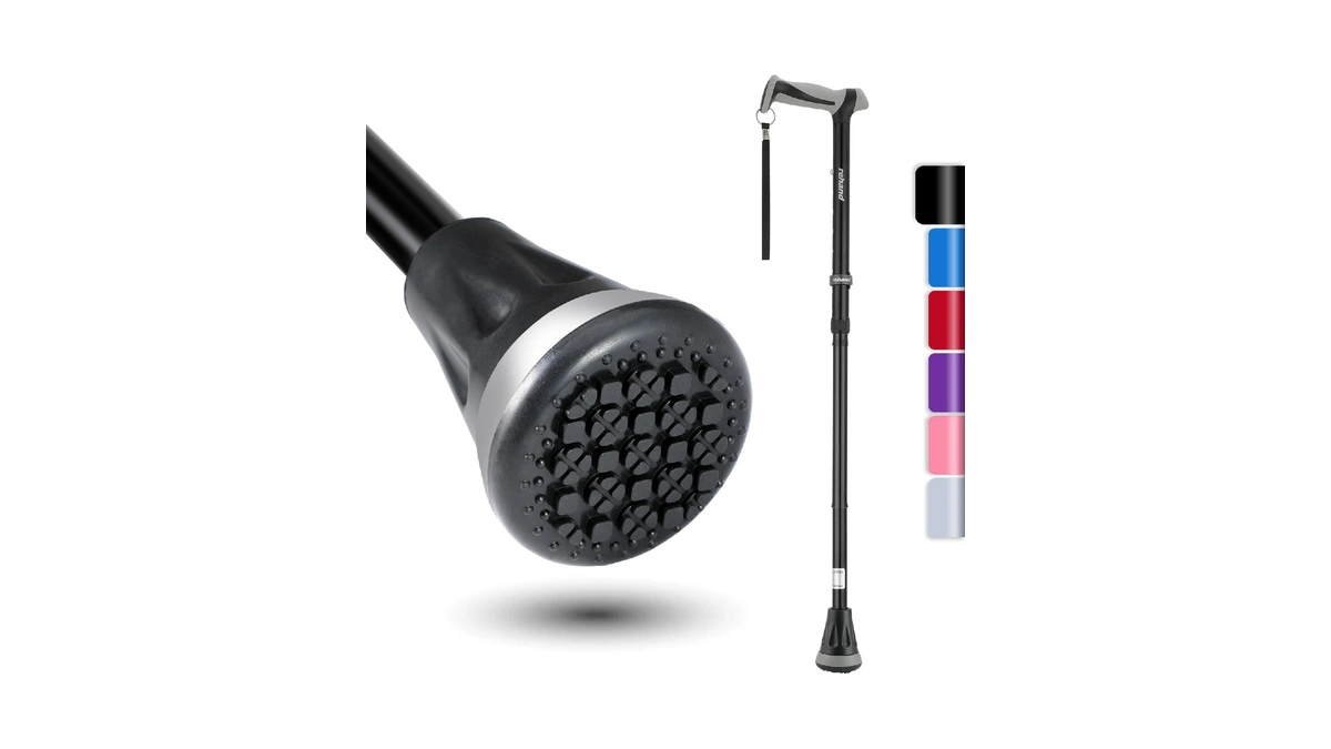 Rehand Walking Cane - Foldable, Adjustable, Collapsible Walking Canes For