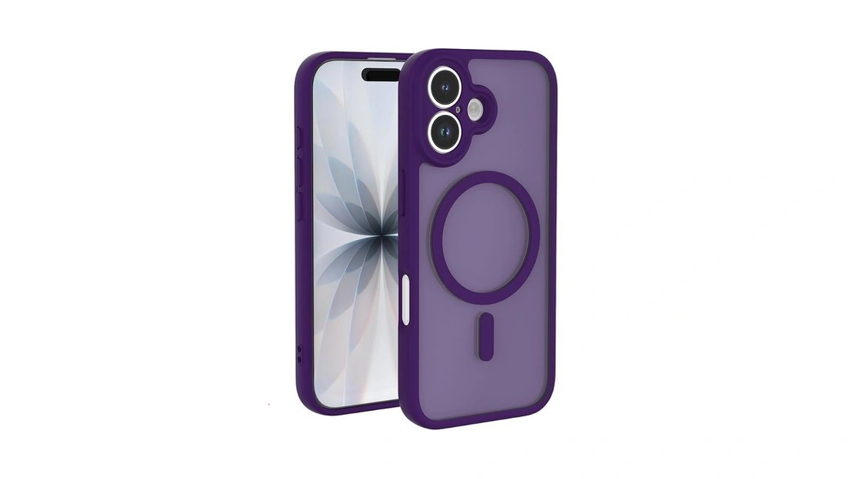 K Tomoto Magnetic Case Compatible With Iphone 17 Translucent Matte