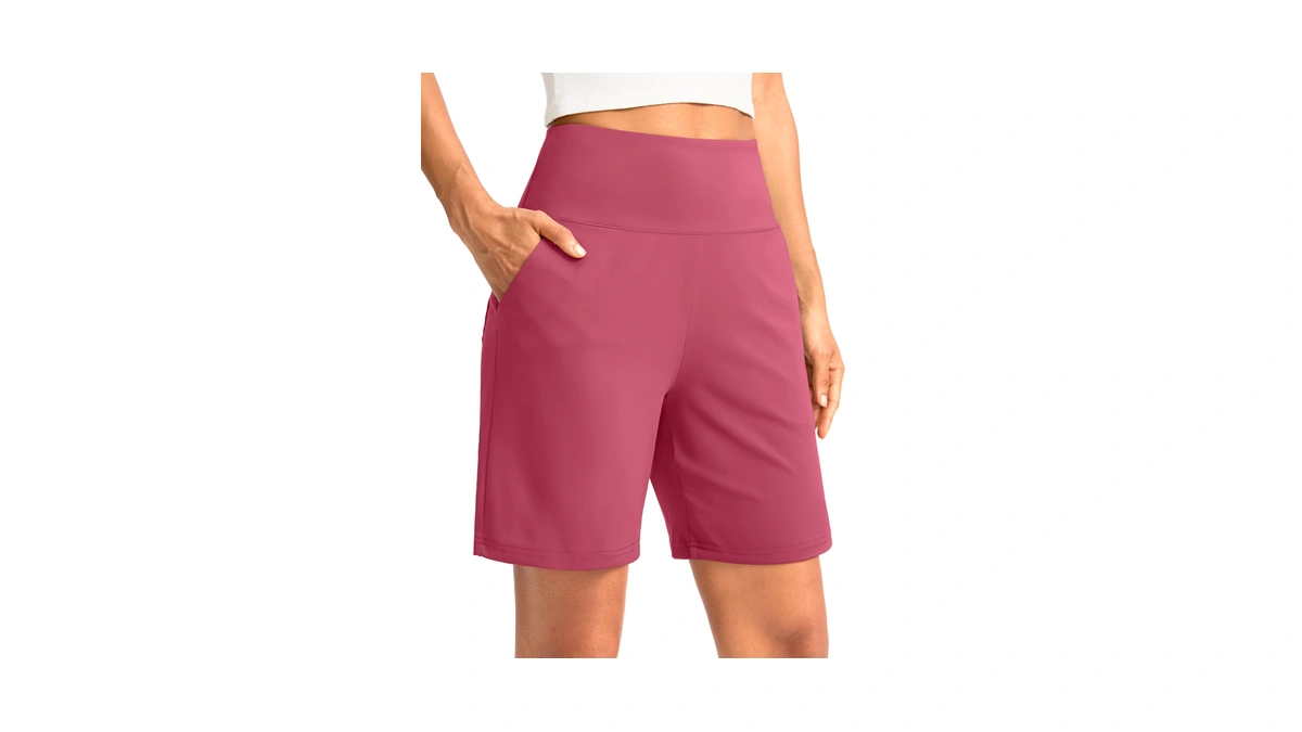 G Gradual Women's Bermuda Long Shorts With Pockets 7" High