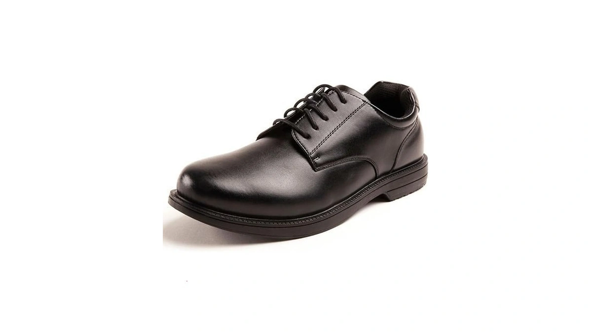Deer Stags Mens Crown Oxfords Shoes, Black, 10.5 Us