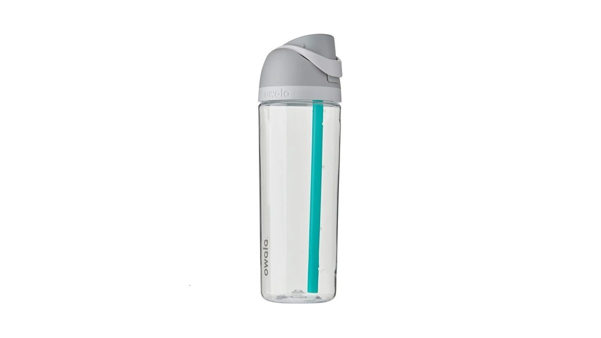 Owala Freesip Clear Tritan Plastic Water Bottle With Straw, Bpa-free