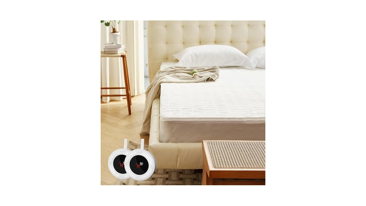 Templewet Electric Mattress Pad King Size 78"x80"- Electric Mattress Pad