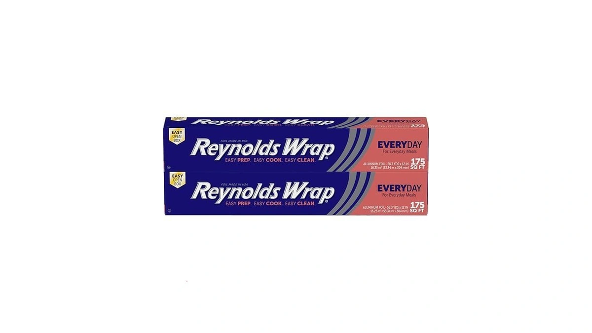 Reynolds Wrap Aluminum Foil Pack, Aluminum Foil Roll Double Pack,