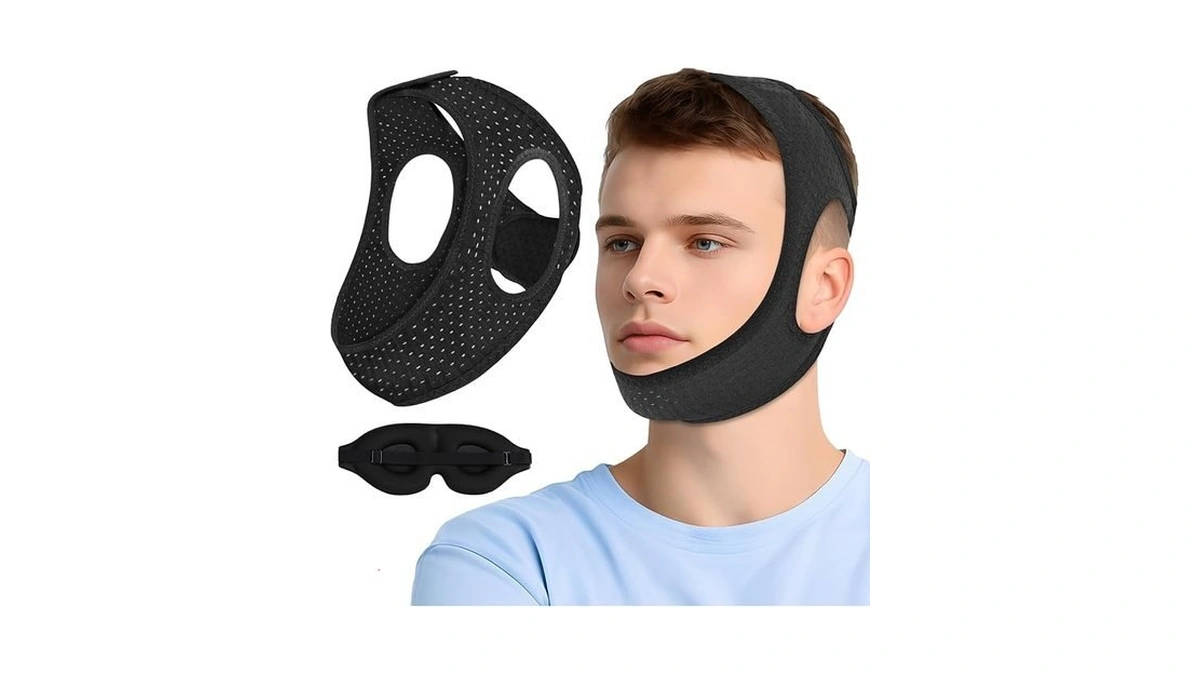 Chin Strap For Sleeping, Anti Snoring Devices Comfortable Effective Stop