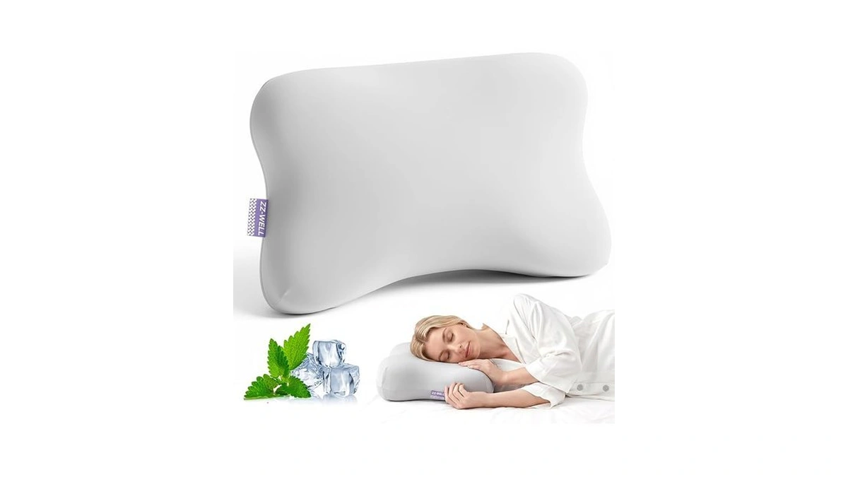 Zz-well Neck Pillow For Sleeping - Side Sleeper Pillow With