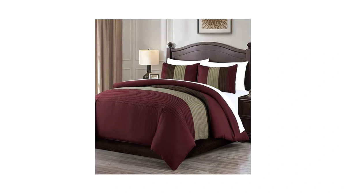 Chezmoi Collection Briar 7-piece King Bed In A Bag -