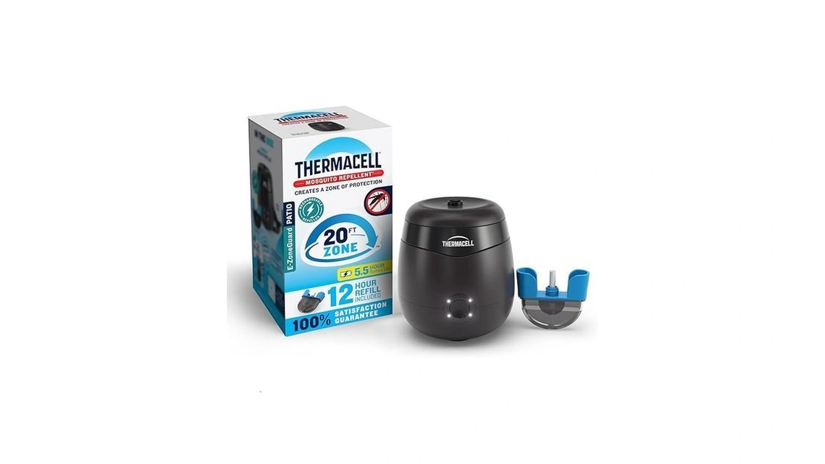 Thermacell E-zoneguard Patio Rechargeable Mosquito Repeller With 20-foot Zone Of